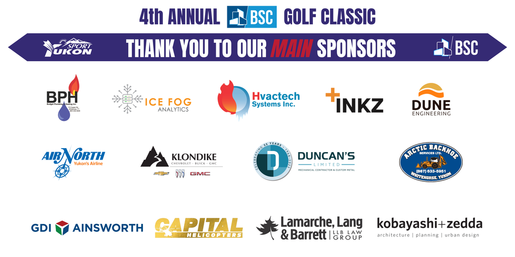 4th Annual BSC Golf Classic – thank you to our main sponsors